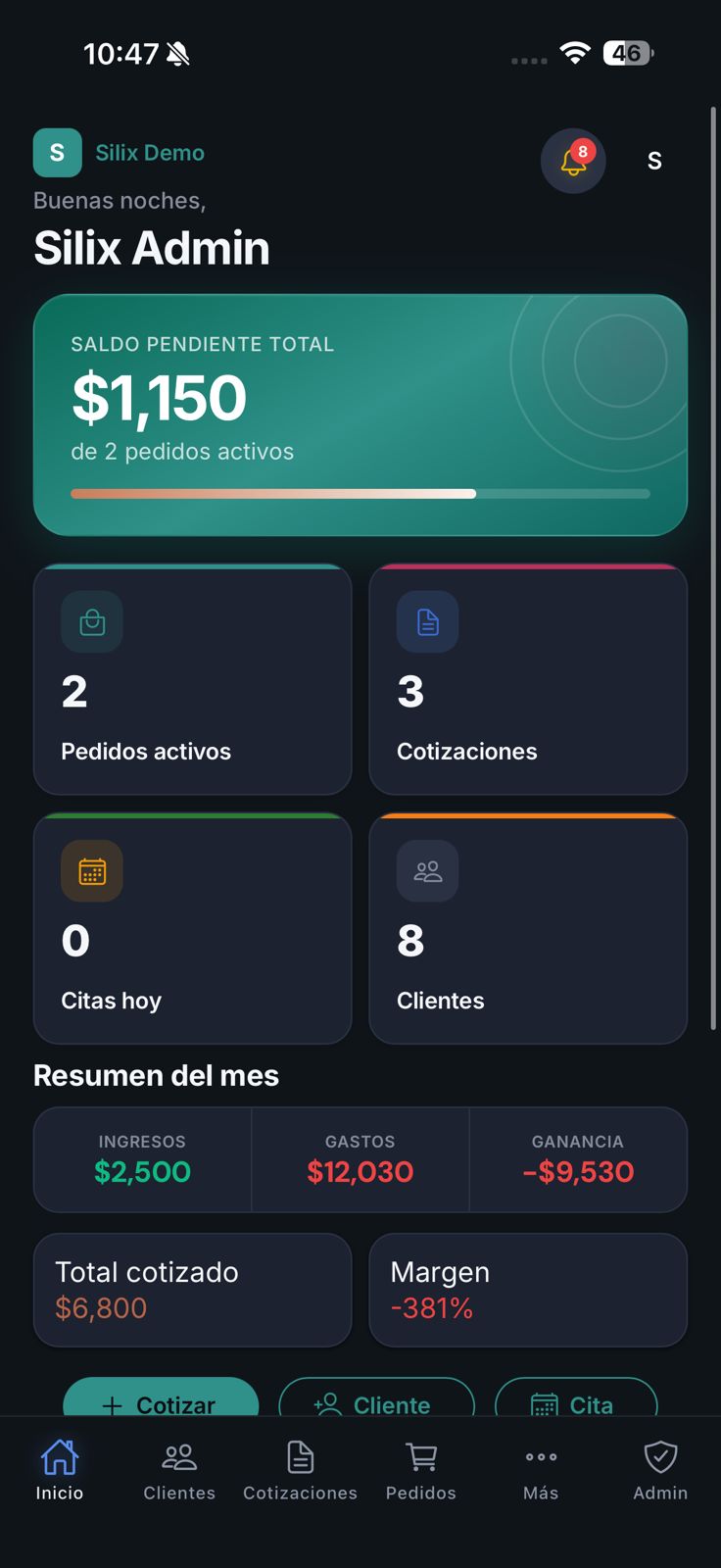 Dashboard